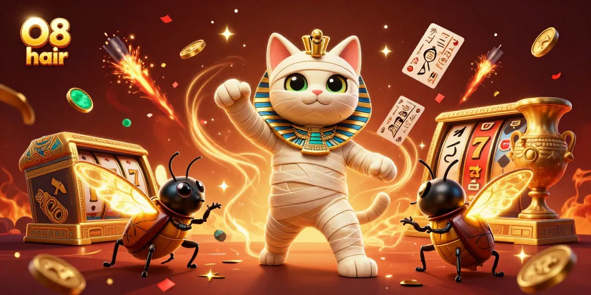 Engage with the excitement of O8 hair casino games featuring dynamic slot reels and vibrant characters.