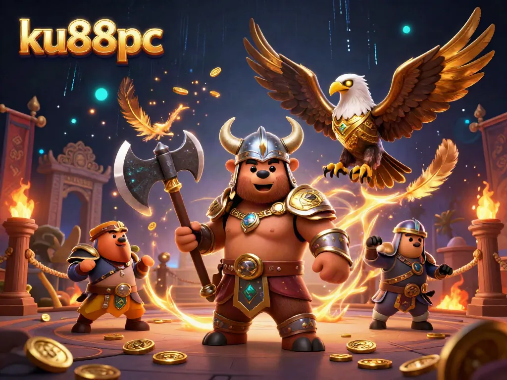 Experience the thrilling world of ku88pc with dazzling casino characters in action.