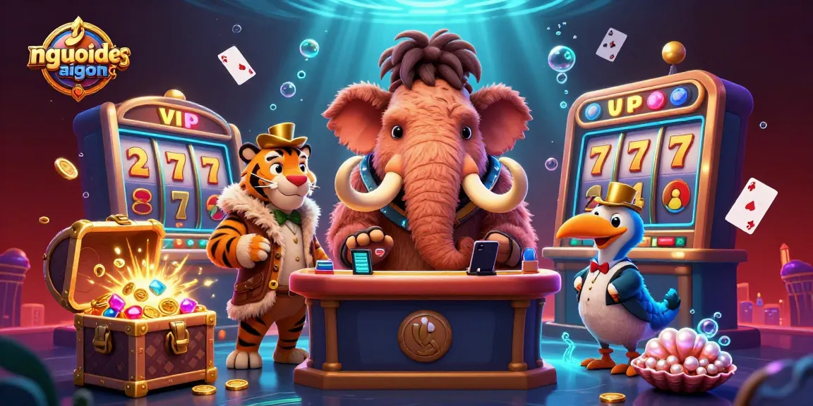 Experience thrilling gaming at nguoidepsaigon with vibrant casino characters and dynamic elements.