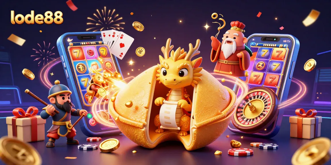 Unlock winning strategies with lode88 in an exciting casino-themed scene showcasing gaming action.