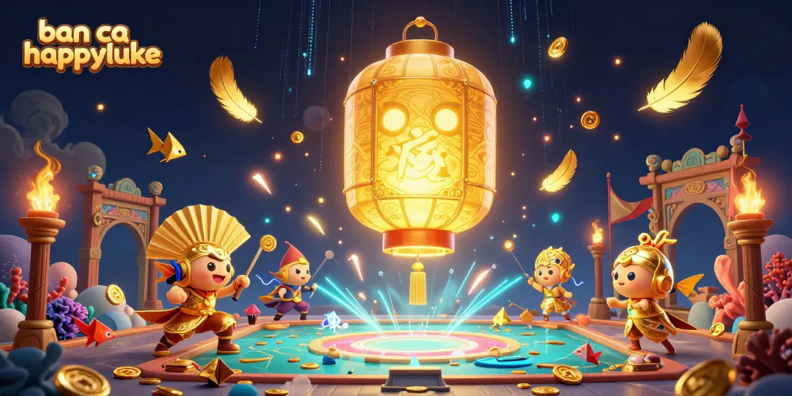 Engage in exciting fish shooting with ban ca happyluke's stunning graphics and vibrant gameplay.