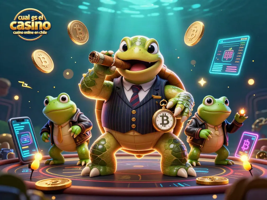 Juega y gana en el mejor casino online en Chile mientras observas a personajes caricaturescos familiares.