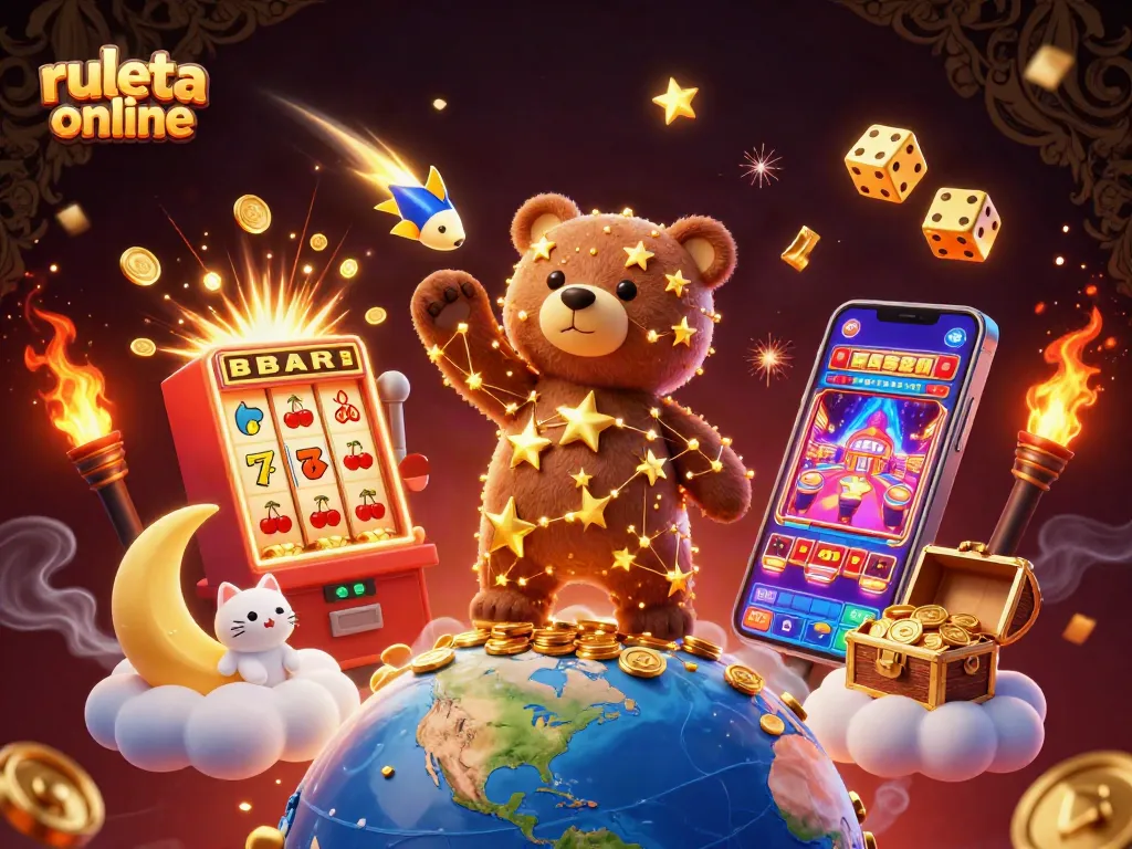 Gira la ruleta online y elige al azar entre múltiples opciones, en un entorno de juego vibrante.