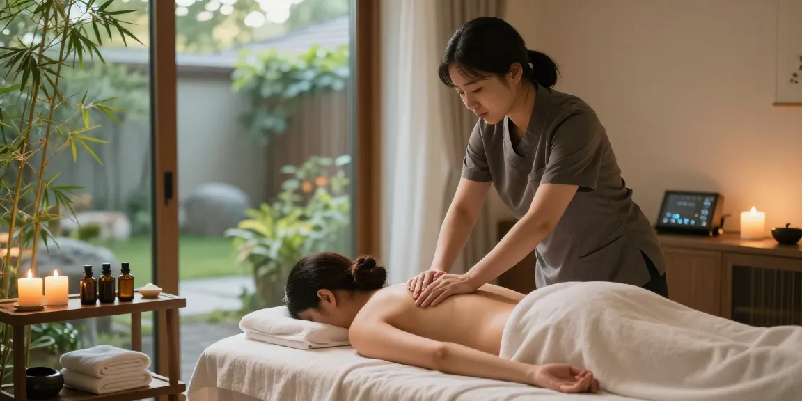 Experience the soothing art of 영등포출장마사지 in a tranquil spa setting.