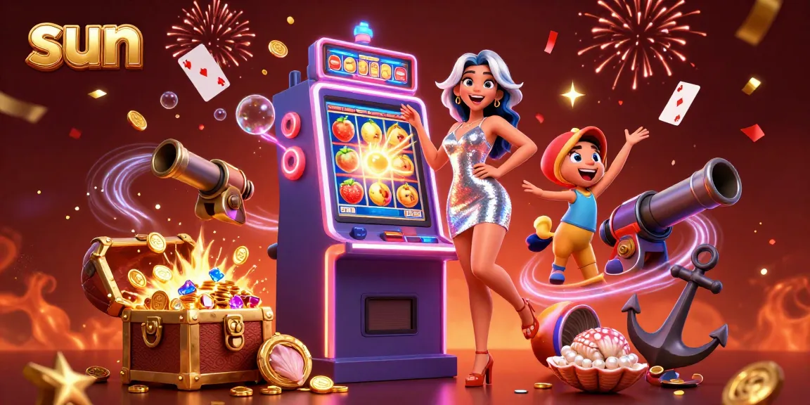 Engage with thrilling slots at sun with a dazzling jackpot experience and vibrant casino atmosphere.