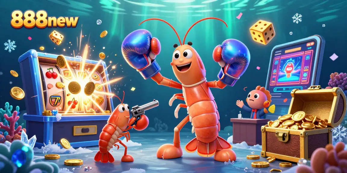 Engage with 888new in a vibrant underwater casino scene with explosive jackpots and dynamic gaming elements.