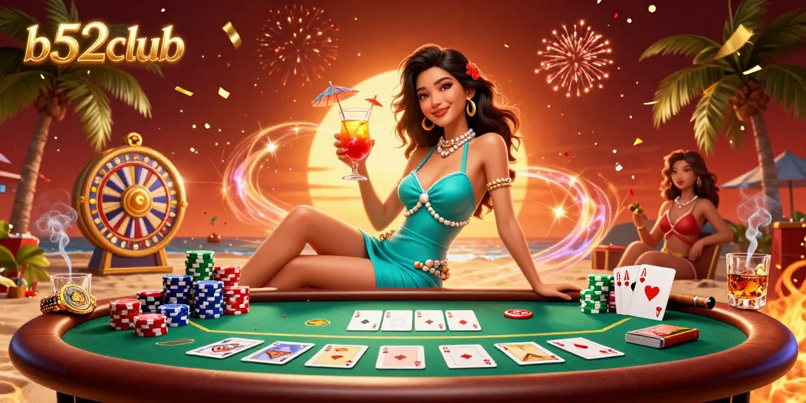 Join the action at b52club with vibrant games, a glamorous atmosphere, and exciting casino elements.