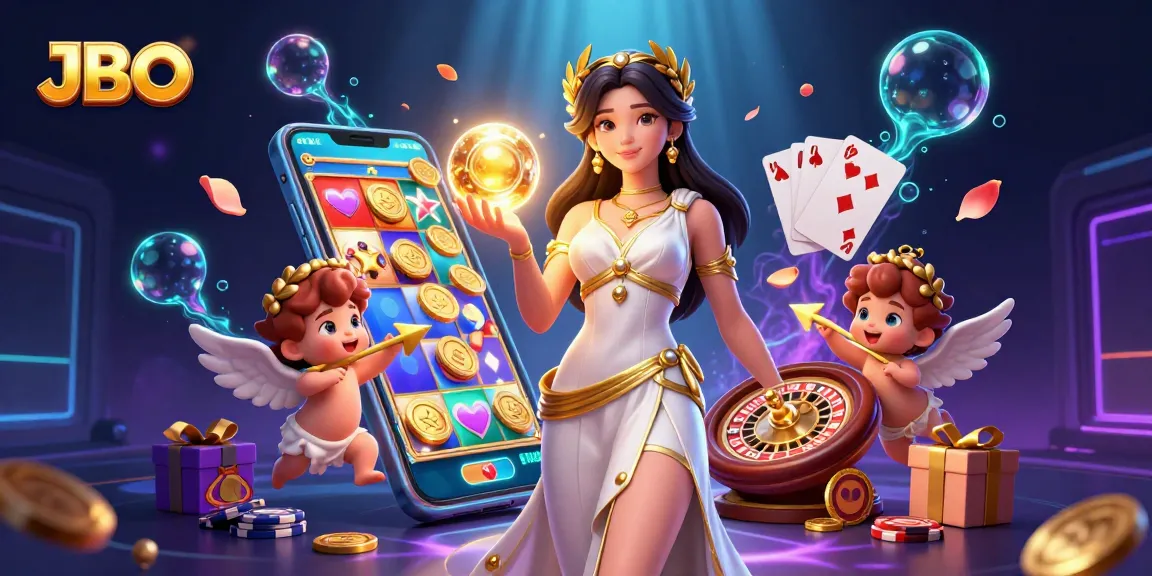 Spin and win with JBO's captivating gaming experience showcasing vibrant slot imagery