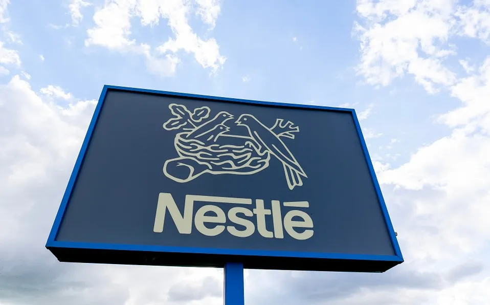 cartel fábrica Nestlé en España